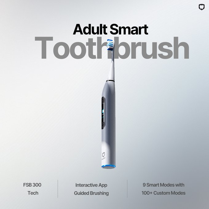 3enchNad's tweet image. When AI meets Craftsmanship at its best , this is what you get

GM CT 🌞 ☀️ 🌤 

#SmartToothbrush #BrushO #AI
