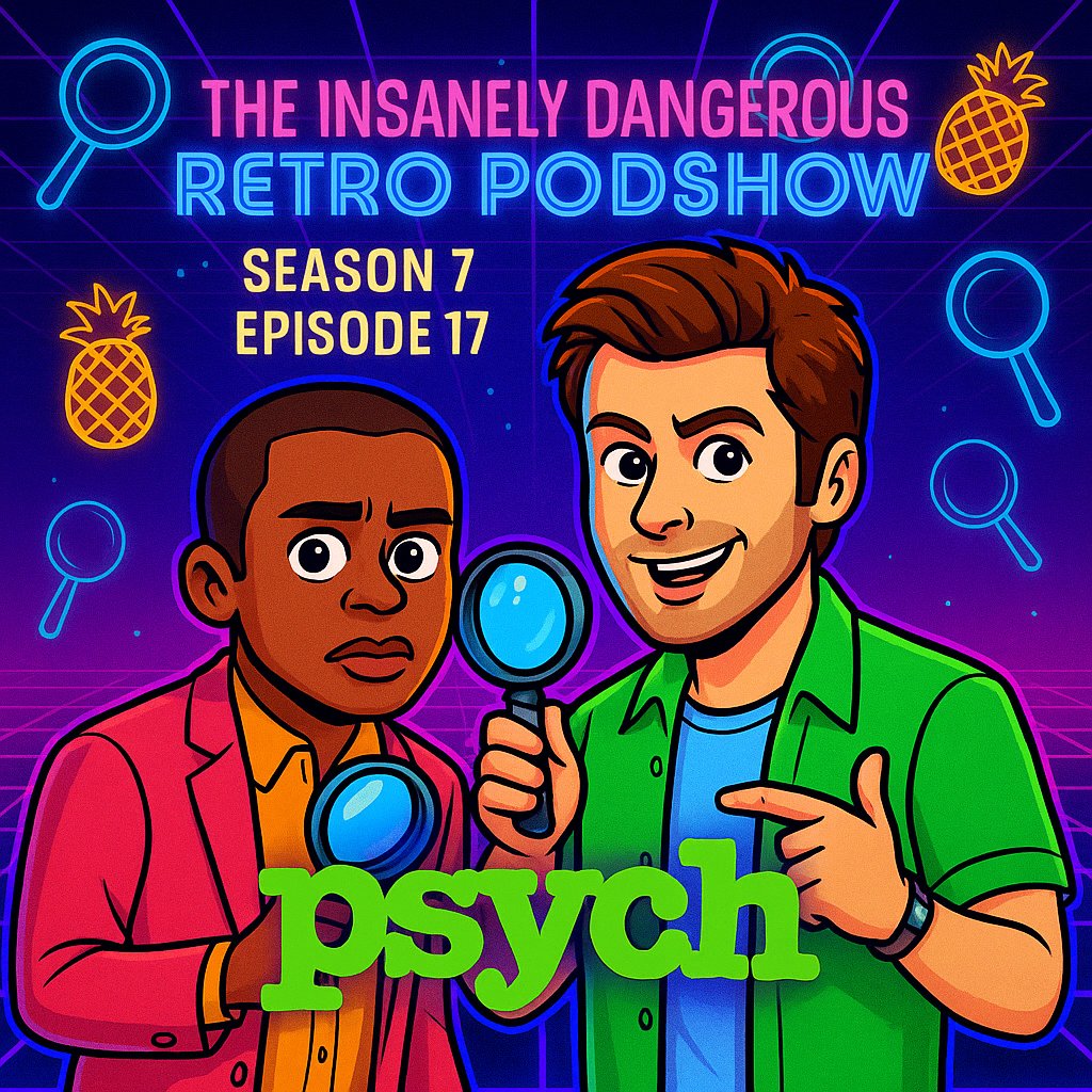 TIDRPodshow's tweet photo. 🍍 “We’re not saying we’re psychic… but we totally predicted this episode.”

Join The Insanely Dangerous Retro Podshow as we dive into PSYCH!
Shawn, Gus, murder mysteries, 80s jokes, and all the pineapples you can handle! 🎙️🕵️‍♂️

#Psych #PineappleLife

https://t.co/NsYhFW6W3O https://t.co/8sAOrKZooa