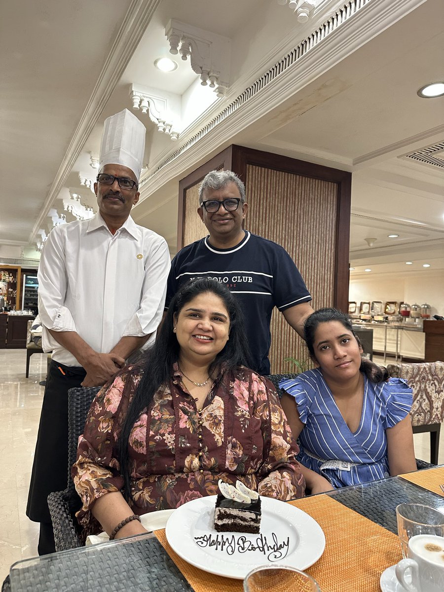 prasadnagool's tweet image. Thank you Chef Nishant kumar Mishra for a lovely surprise cake. 
#Tajganges #hospitality #IHPL