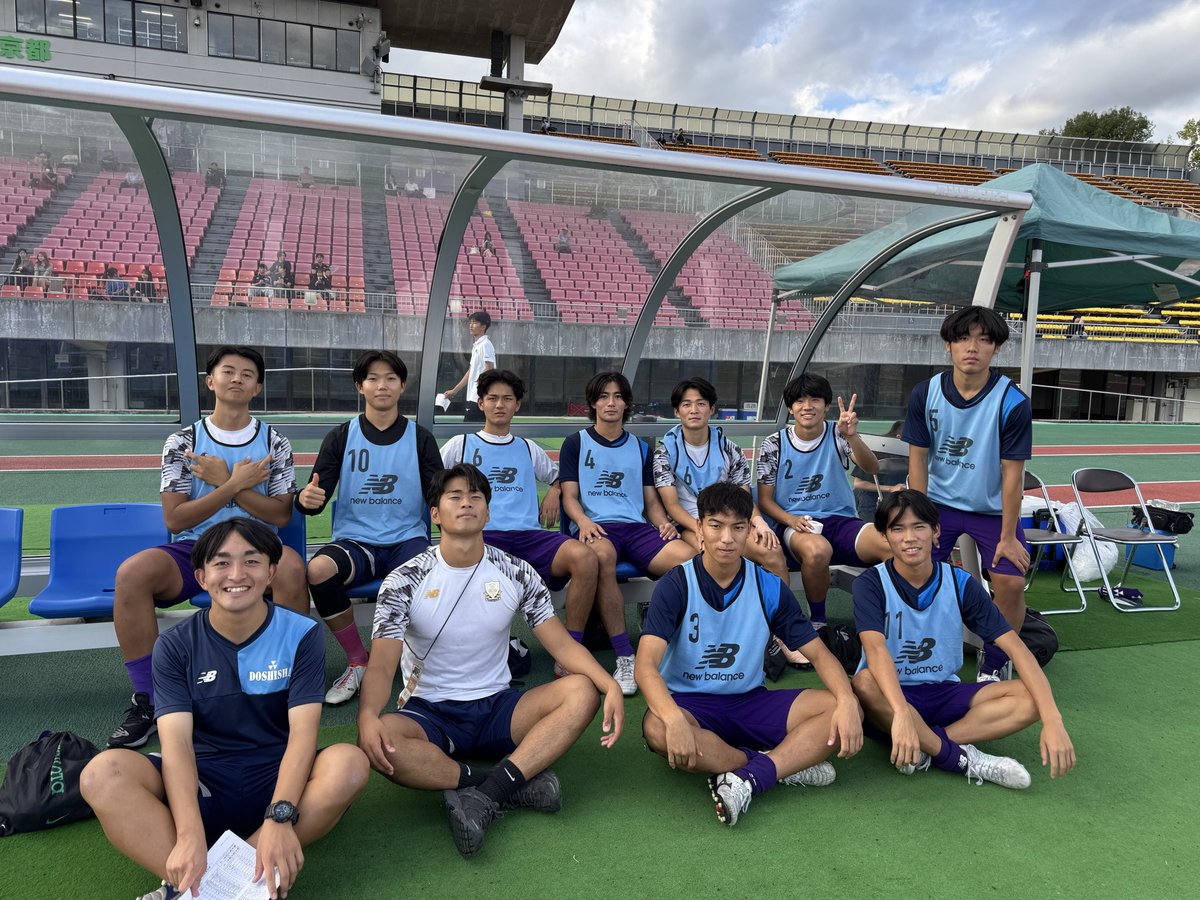 関西リーグ後期第6節 10/15(水) 15:30kickoff vs京都産業大学