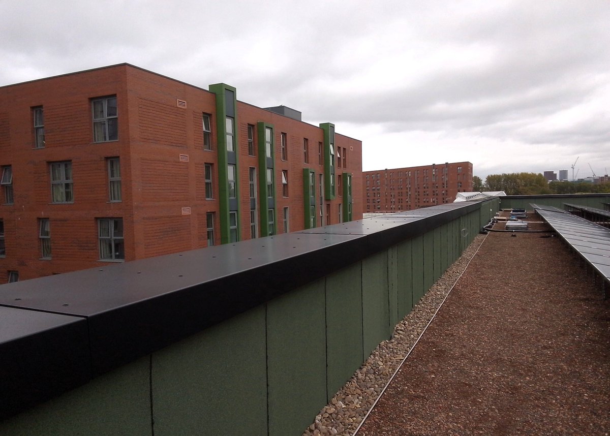 LongworthFacade's tweet photo. We're applying the finishing touches to our roof and facade installation at Greater Manchester Institute of Technology, where we have been working for @Tilburynorth 👷
#constructionuk #facade #rainscreen #cladding #salford #bauder #greencoat https://t.co/XOb8jXaTD3