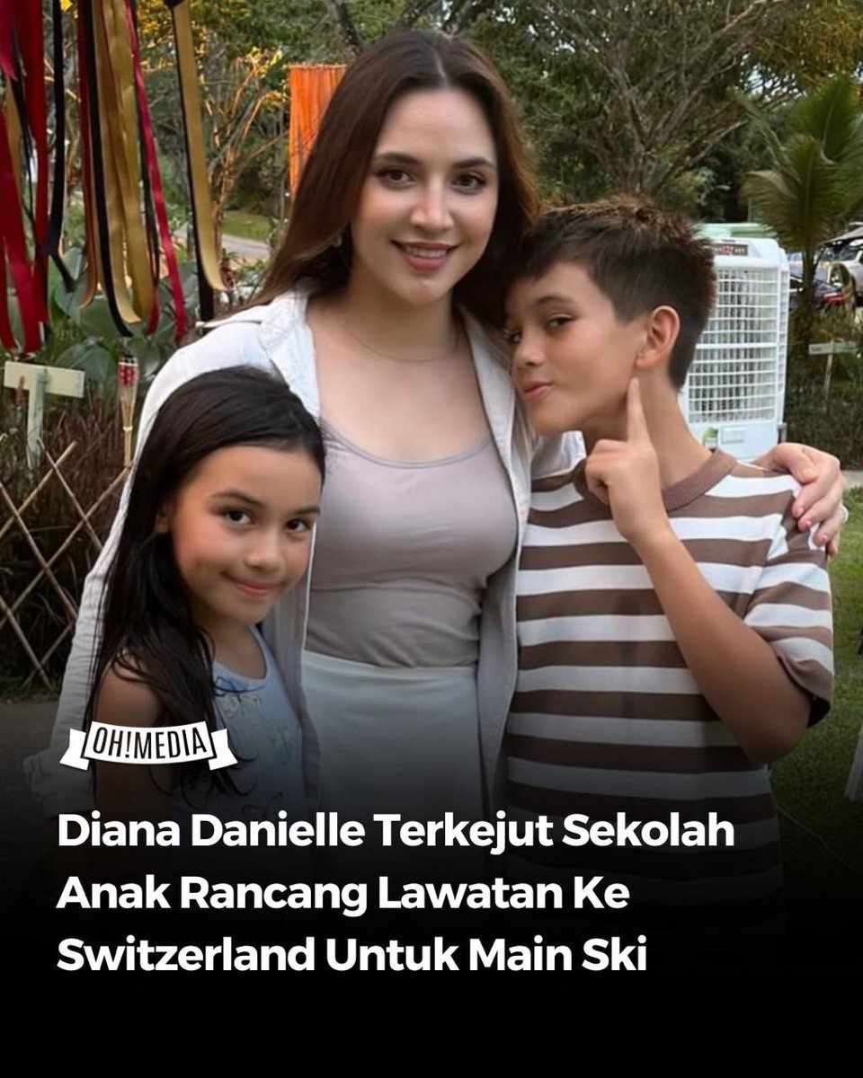 ohtweet's tweet image. Pelakon Diana Danielle berkongsi rasa terkejut apabila sekolah anaknya merancang lawatan ke Switzerland untuk bermain ski. Katanya, ketika zaman sekolah dahulu, pergi rombongan ke KLCC atau Taman Negara pun sudah cukup menggembirakan.
Perkongsiannya di Threads mencetus nostalgia…