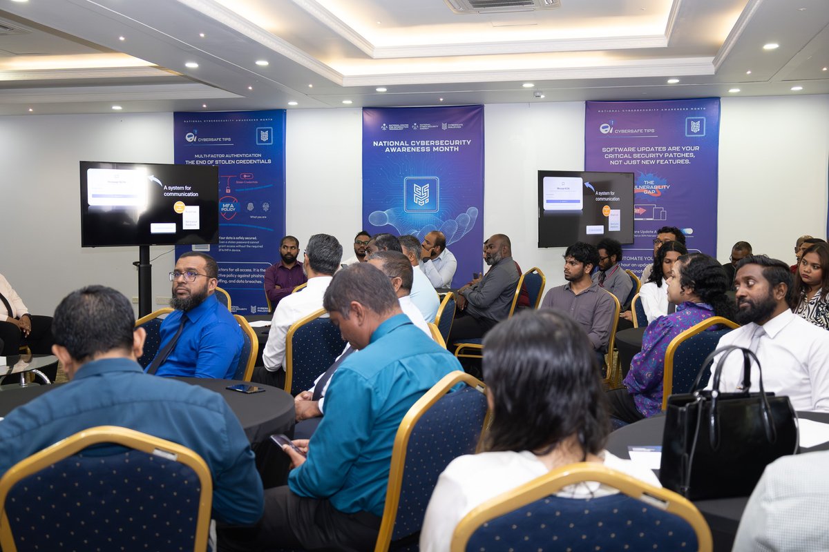 Cybersafe Maldives tweet media