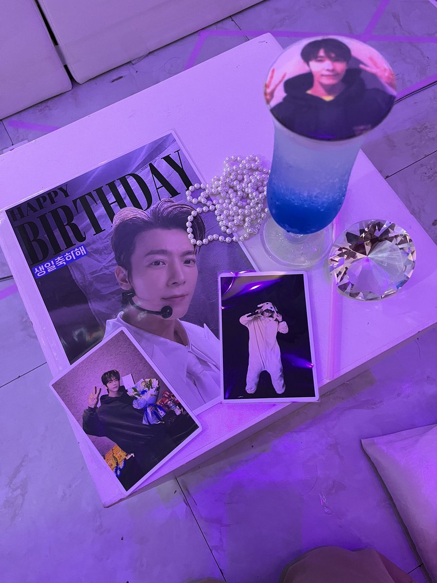 DONGHAEさんのセンイルカフェめぐり。
#IDOLCAFEアイドルカフェ 
#新大久保DJカフェ
#HAPPYDONGHAEDAY