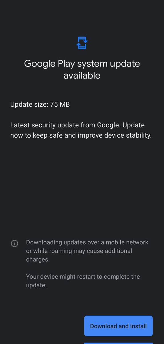 imAlter_Ego's tweet image. ⚡️Google Play system update available!

Android version: 16
GPSU: September 2025
Size: 75 MB (on S25U) may vary