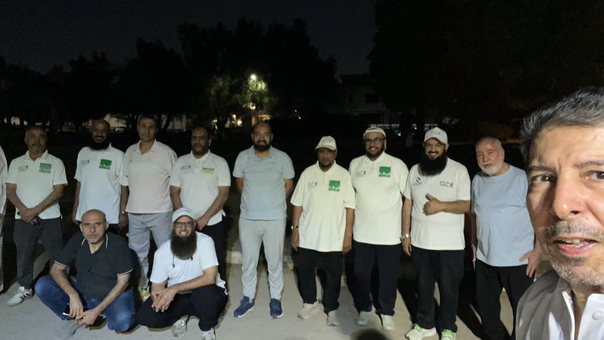 يسعدنا لقياكم في النشاط الأسبوعي 
🗓️ مساء الأربعاء
🕜 بعد العشاء 7:45
📍حديقة طريق النهضة الشمالي 
MPXX+2W الربوة، الرياض
🚶🏻ملاحظة:
- المشي مدة ساعة واحدة، ثم تمارين الاستطالة
#مشاة_الرياض
#مشاة_الربوة
#مشاة_السعودية