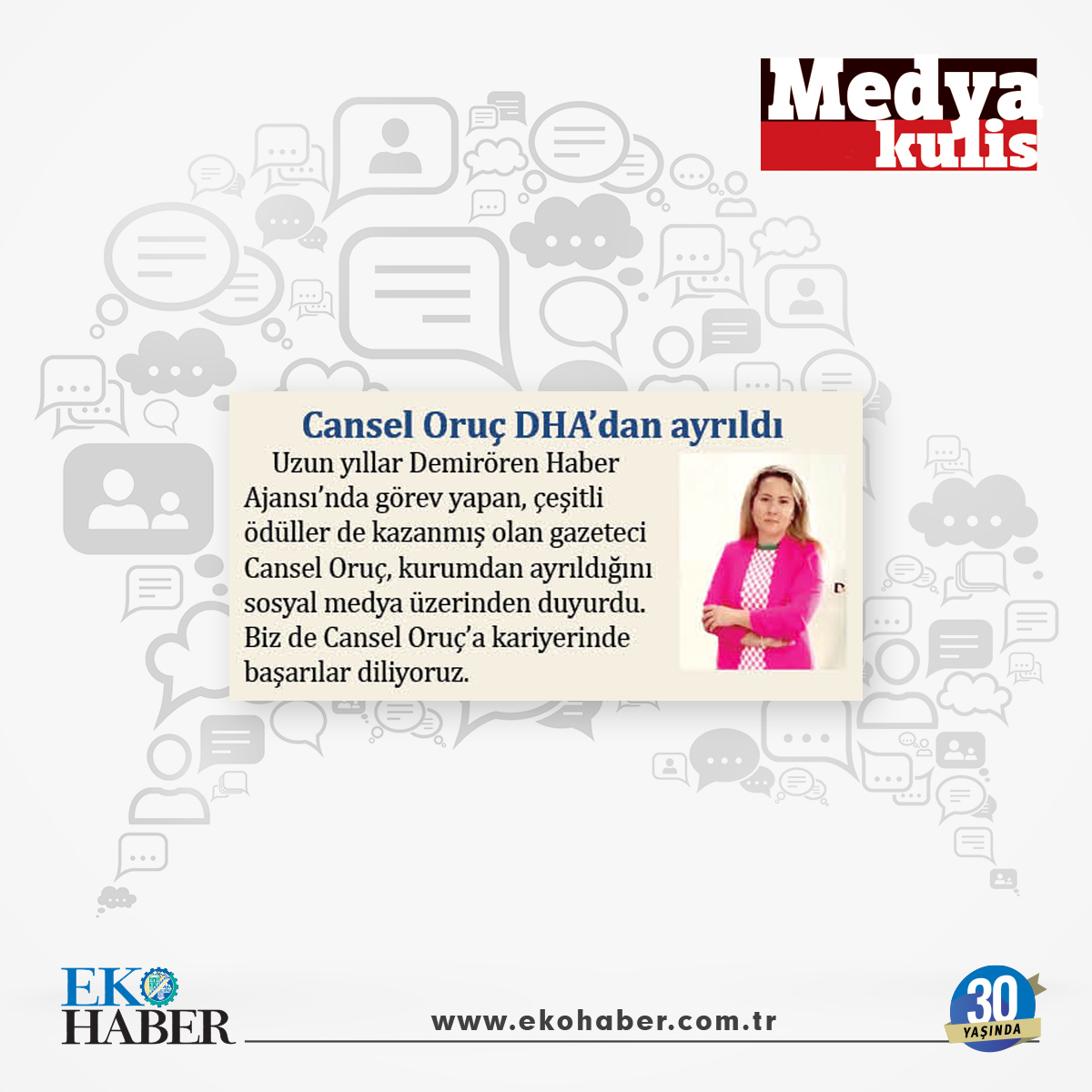 ekohabergazete's tweet photo. 🎙️ Medya Kulis’ten Haberler!

Bursa basın dünyasının nabzını tutan “Medya Kulis” bu hafta da sizlerle!
Ayrılıklar, yeni başlangıçlar, başarı hikâyeleri ve samimi buluşmalar…

📍Her hafta olduğu gibi kulislerin perde arkasına Ekohaber’de birlikte bakıyoruz.

#EkoHaber #MedyaKulis https://t.co/2FFZLuuVmC