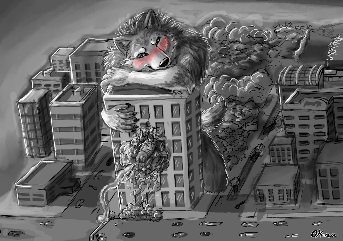 Usual afternoon 🐺🍆🏩

A sketch i made for my lovely beast <a href="/BigBadKami/">BigKami COMMISSIONS OPEN DM IF INTERESTED!</a> of him doing the usual, hehe. He's having so much fun, it's sweet to look at. He's feeling pure bliss, hehe.