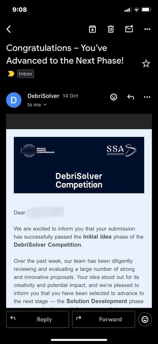 Let's goooo 🛰️☄️
#DebriSolver | #SSA