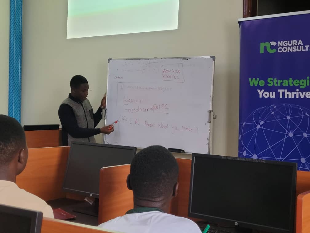 innovationhubug's tweet image. Earlier this week, we kicked off an engaging cybersecurity and digital safety training program for @kabuniversity administrators and staff, a crucial step toward empowering university leaders and administrators to champion cybersecurity best practices and foster a safer,…