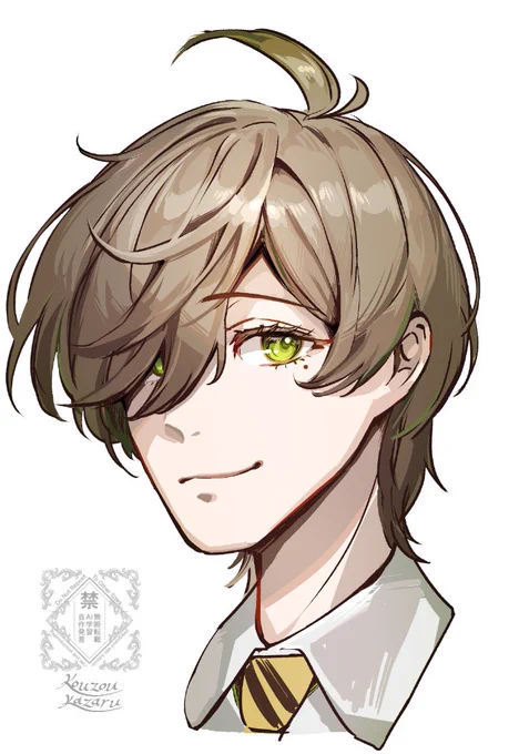 サクカ、ちょうどいいイラストがなかったので大急ぎで描いたんですよね。 トリミング前はこんな感じでした。