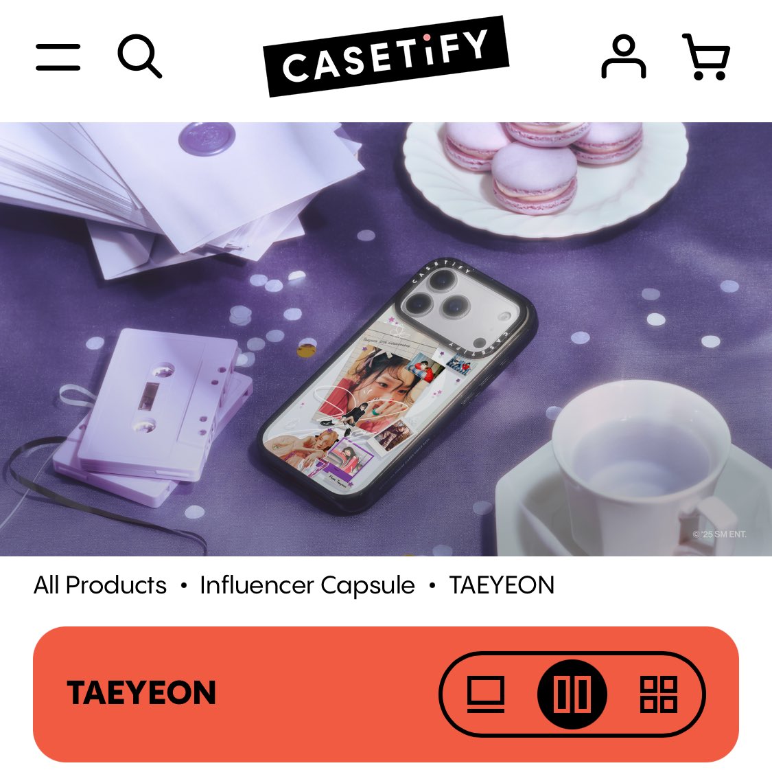 TAEYEON Purpose CASETiFY iPhoneケース