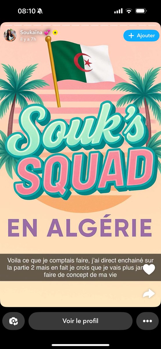 bubble31000's tweet photo. @AlgeriePolice @mdnGovDz @ConsulatAlgerie أناشد السلطات الجزائرية والقنصلية برفض منح التأشيرة ودخول التراب الوطني لمن يروّجون لمفهوم تلفزيوني فرنسي لا يُمثّل لا صورة الجزائر ولا قيمنا. هذا النوع من المحتوى لا مكان له في بلادنا @algeriedouanedz https://t.co/jiJGeiFvE8