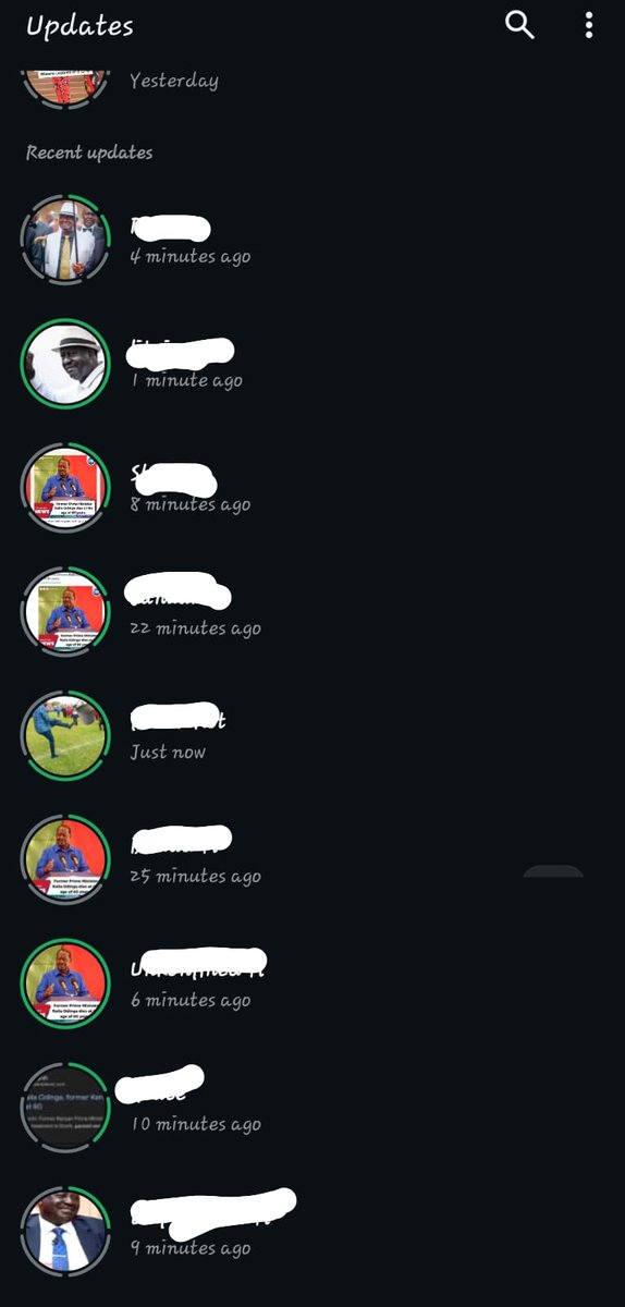 So you all were pretending with hate rest easy Raila Odinga