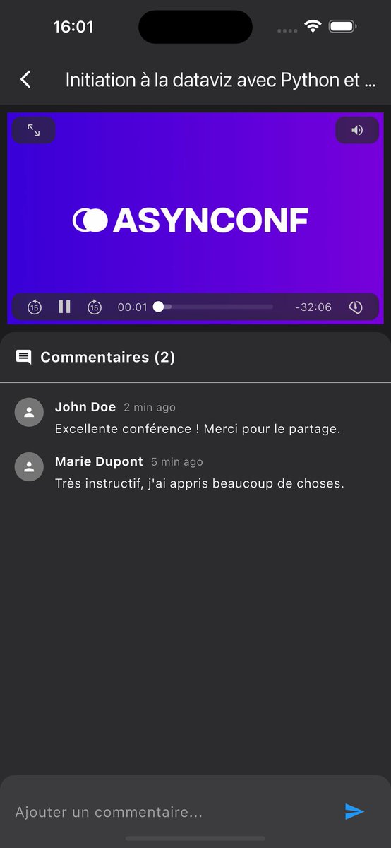 Gravenilvec's tweet image. L'application Async continue d'évoluer avec près de 5000 membres 🔨
👉 itsasync.fr 

☑️ Actualités tech , veille techno 
☑️ Quizz It, idées de projets conférences 
☑️ Partage de ressources 

Et prochainement 
🤖Version web
🤖MiniJeux 
🤖Cours vidéos 
🤖Onglet…