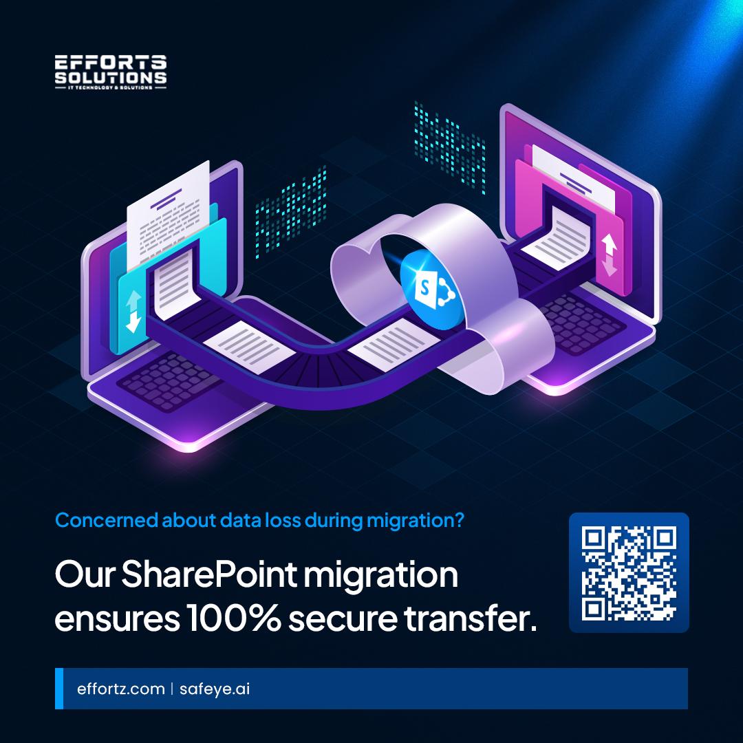 effortz's tweet image. Concerned about data loss during migration?
Your business can't afford to lose critical information. That's where our SharePoint migration expertise makes all the difference.
#SharePointMigration #CloudMigration #effortz #abudhabi #texas #dallas #uae
effortz.com/sharepoint-ser…