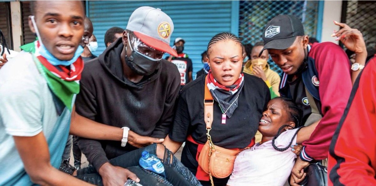 Never Forget More Than 100 Young Kenyans Have Died Trying To Make Kenya 🇰🇪 Better The Last 2 Years 🥺