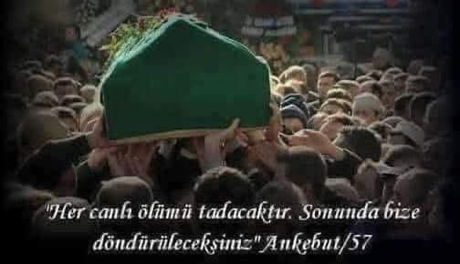 “Allah’tan geldik yine Ona döneceğiz”
Türk Eğitim-Sen Adana önceki dönemlerde şube başkanlığı yapan İbrahim Sezer’in kıymetli annesi Rahmet-i Rahman’a kavuşmuştur.
Mekanı cennet, makamı âli olsun.
Ailesine,Tüm yakınlarına ve sevenlerine sabrı cemil ve baş sağlığı diliyorum