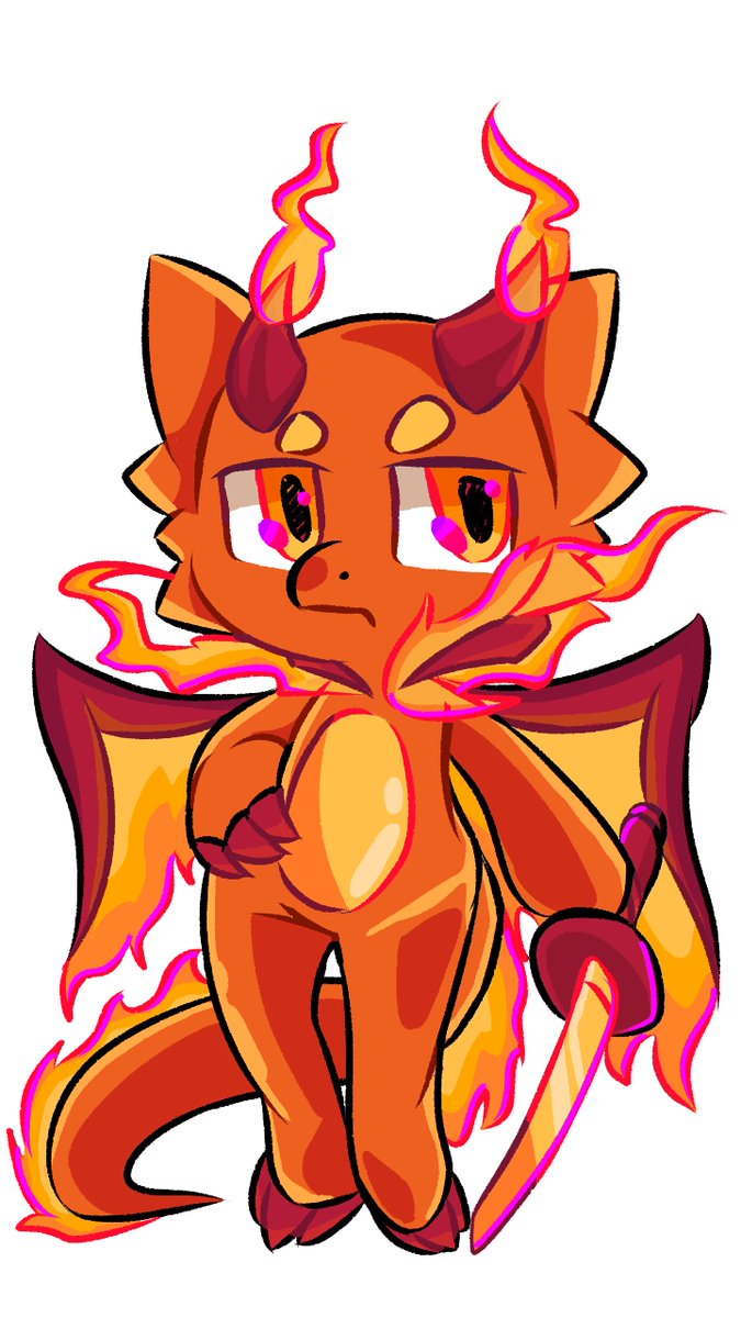 Fueko Flames #originalcharacter #furryoc