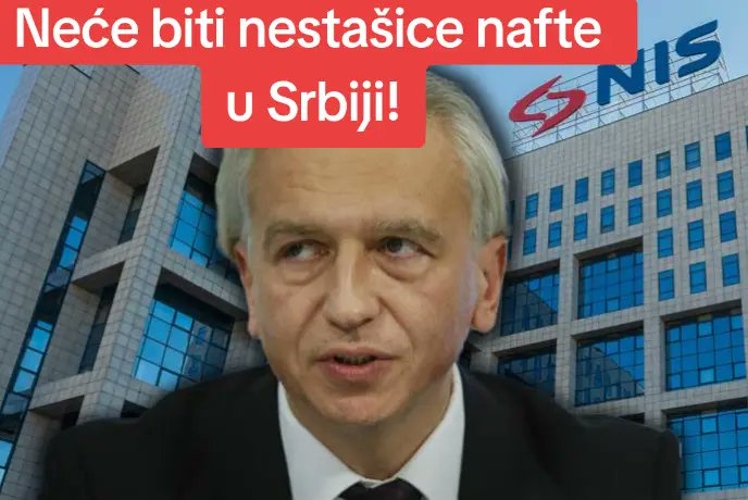 Nakon sastanka s Djukovim, saznajemo da neće biti nestašice nafte i naftnih derivata.
Nema energetske krize!
#Srbija 
#Rusija 
#NIS