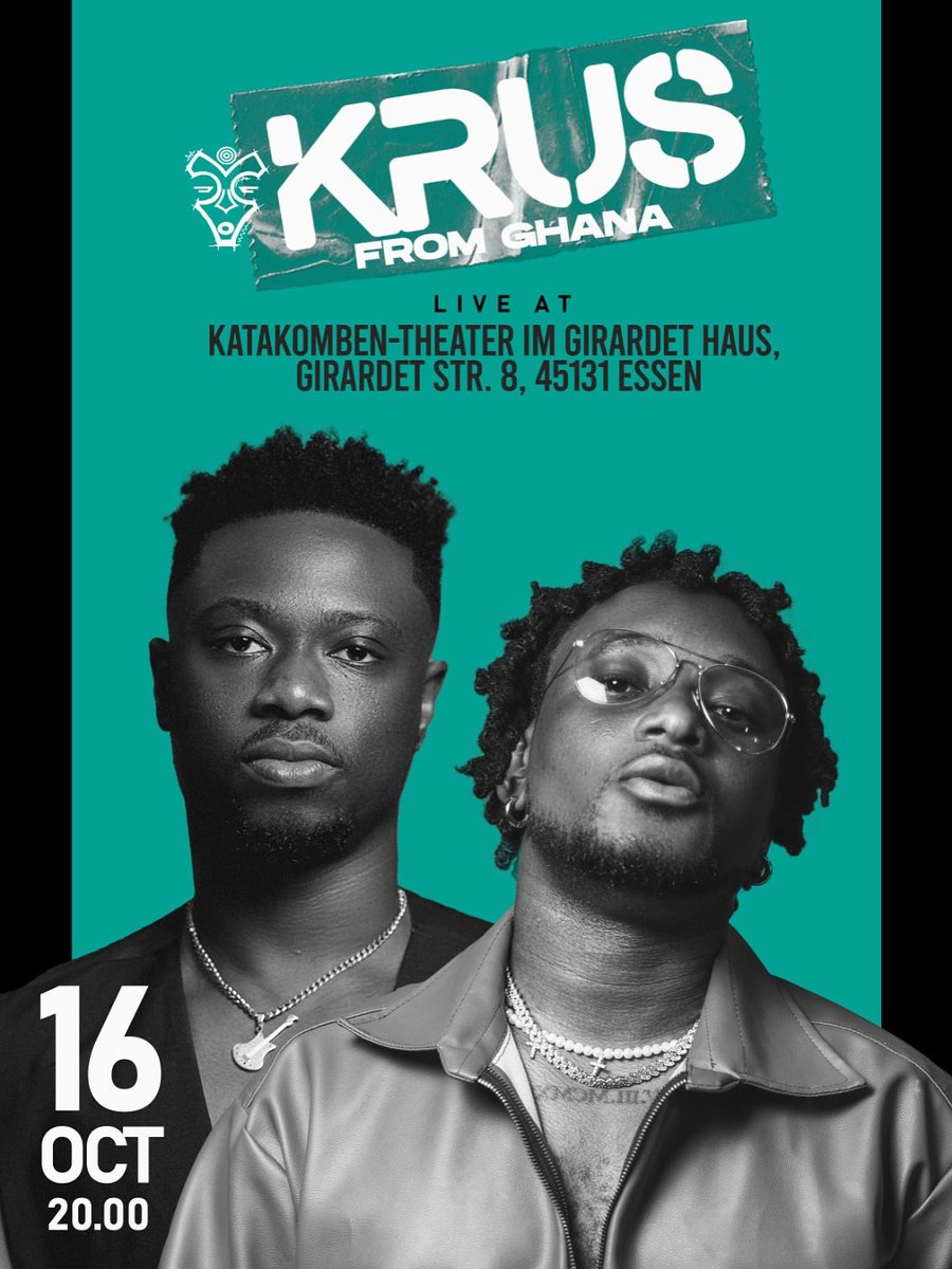 Europe Tour Germany 🇩🇪 get ready for some Highlife music 🎶 from Ghana 🇬🇭 <a href="/JoshuaMoszi/">Joshua Moszi 🎸</a> <a href="/epixodemusic/">BLVERZ</a>