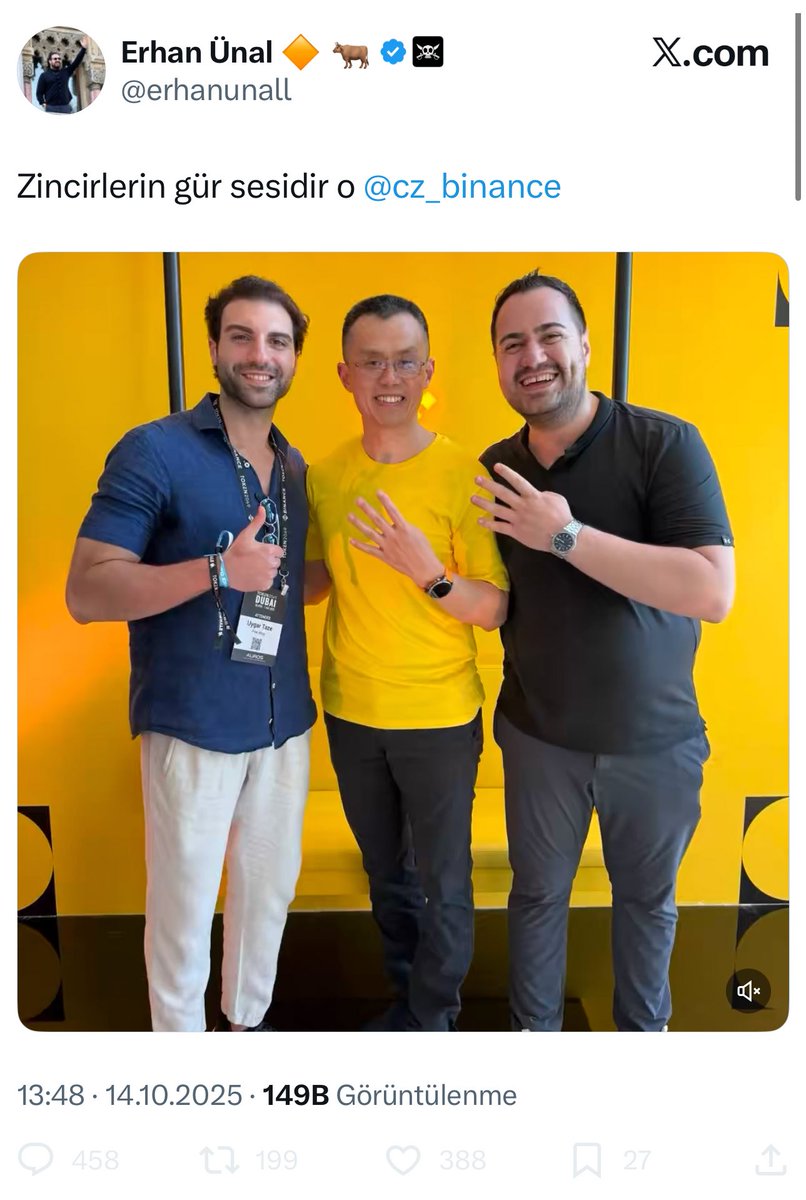 MrTradeer's tweet image. İnsanlar zararlarından ötürü bir çare, ses duyurma peşindeyken dalga geçen twitler atan Erhan,
2021’de de taraftar tokenler çakılırken Alex ile maç izliyordun değil mi? Yoksa yanlış mı hatırlıyorum.

Yapmayın yahu, biliyorum kols hesaplarından binance çalışanları binancede…