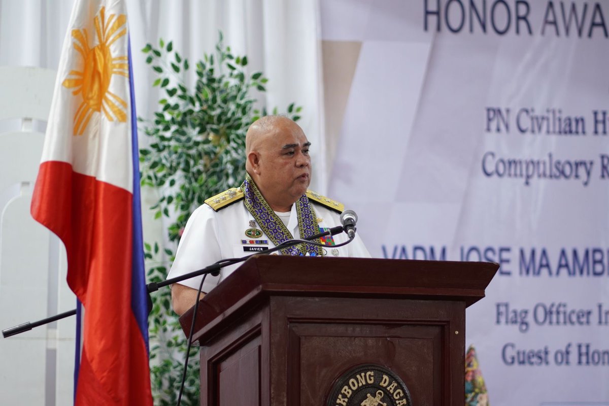 Philippine_Navy's tweet image. HONORING CIVILIAN HUMAN RESOURCES | PH #Navy conducts Fellowship 2025, honors Civ HR Compulsory Retirees as part of 125th PCSA Celebration
👉🏽web.facebook.com/share/p/1GEED5…
#ProtectingtheSeasSecuringOurFuture
#ModernandMultiCapablePHNavy
#OneAFPOnePhilippines…