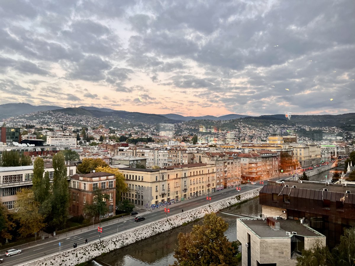 FinEmbCroatia's tweet photo. There are thriving startup ecosystems in Europe, sometimes even in unexpected places. Today #Sarajevo is hosting the very first Slush'D in Bosnia and Herzegovina! 👏 Last night our Deputy Head, Emmi Kulta, hosted a side event for key partners &amp; ecosystem builders in BiH. @SlushHQ https://t.co/JY9x6lRBxe