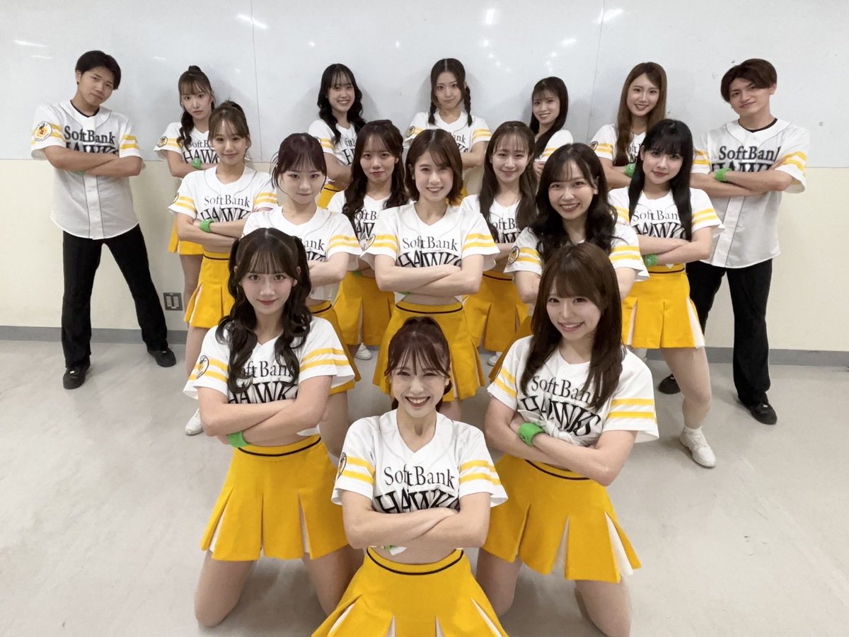 SoftBank HAWKS チアリーディングウェア 130 SoftBank HAWKS チア