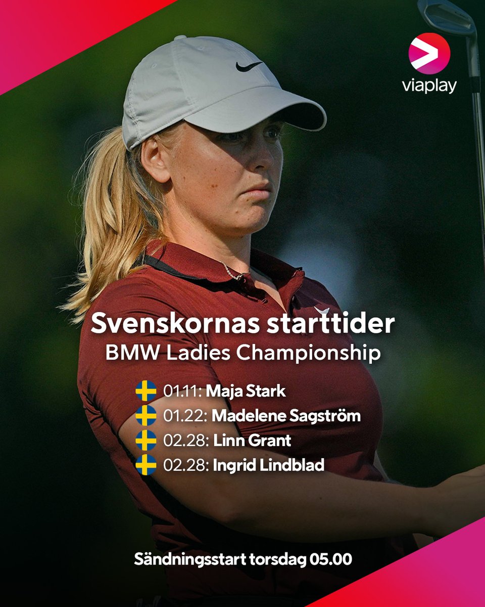 De fyra bästa svenskorna på världsrankingen är alla på plats i Sydkorea för BMW Ladies Championship! 🏆🇰🇷
