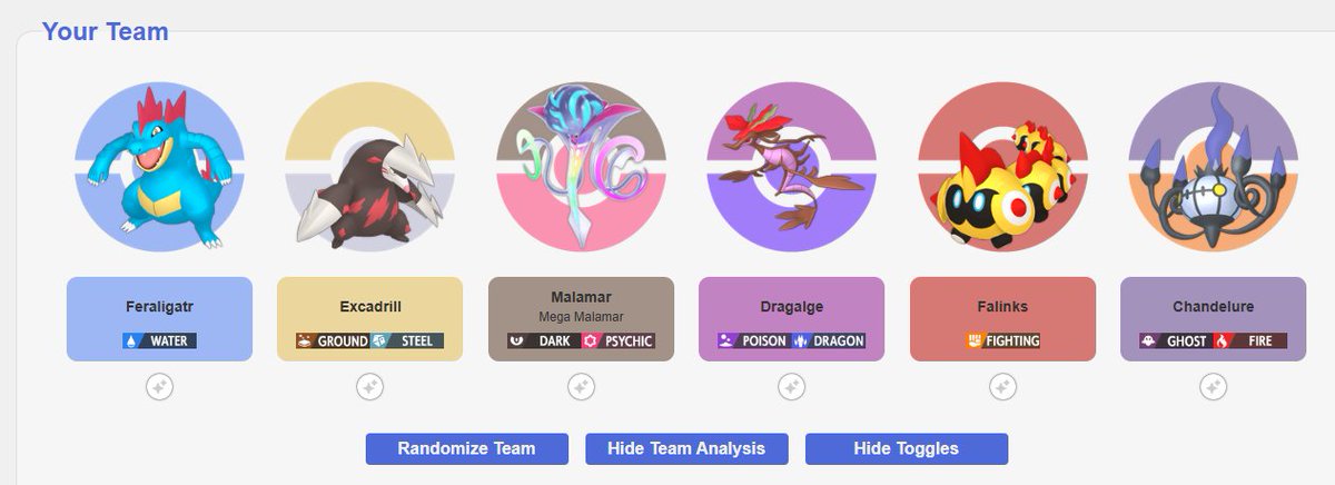 Fuck it I'm doing an all mega team now that ik there's no limit to how many times you can mega evolve. Who's gonna stop me