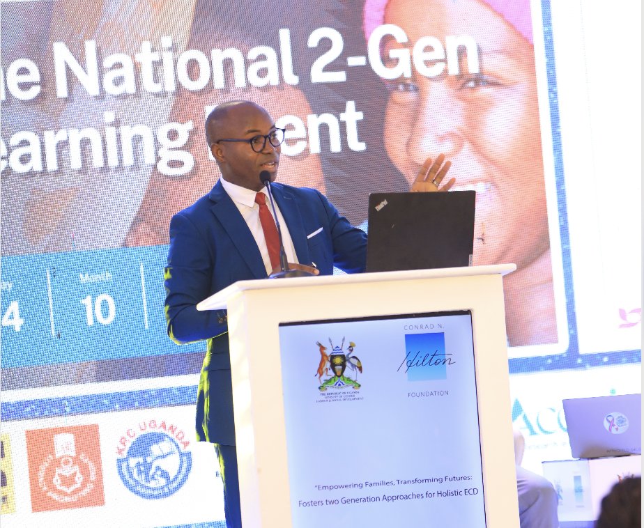 brac_uganda's tweet photo. At the #2GenModel Learning Event, BRAC Uganda’s Early Childhood & Graduation Project Manager, Joseph Kabanda, spotlighted how investing in both children and caregivers transforms futures. Through this model, we’re building holistically resilient households and communities. https://t.co/zAsEXqcn56
