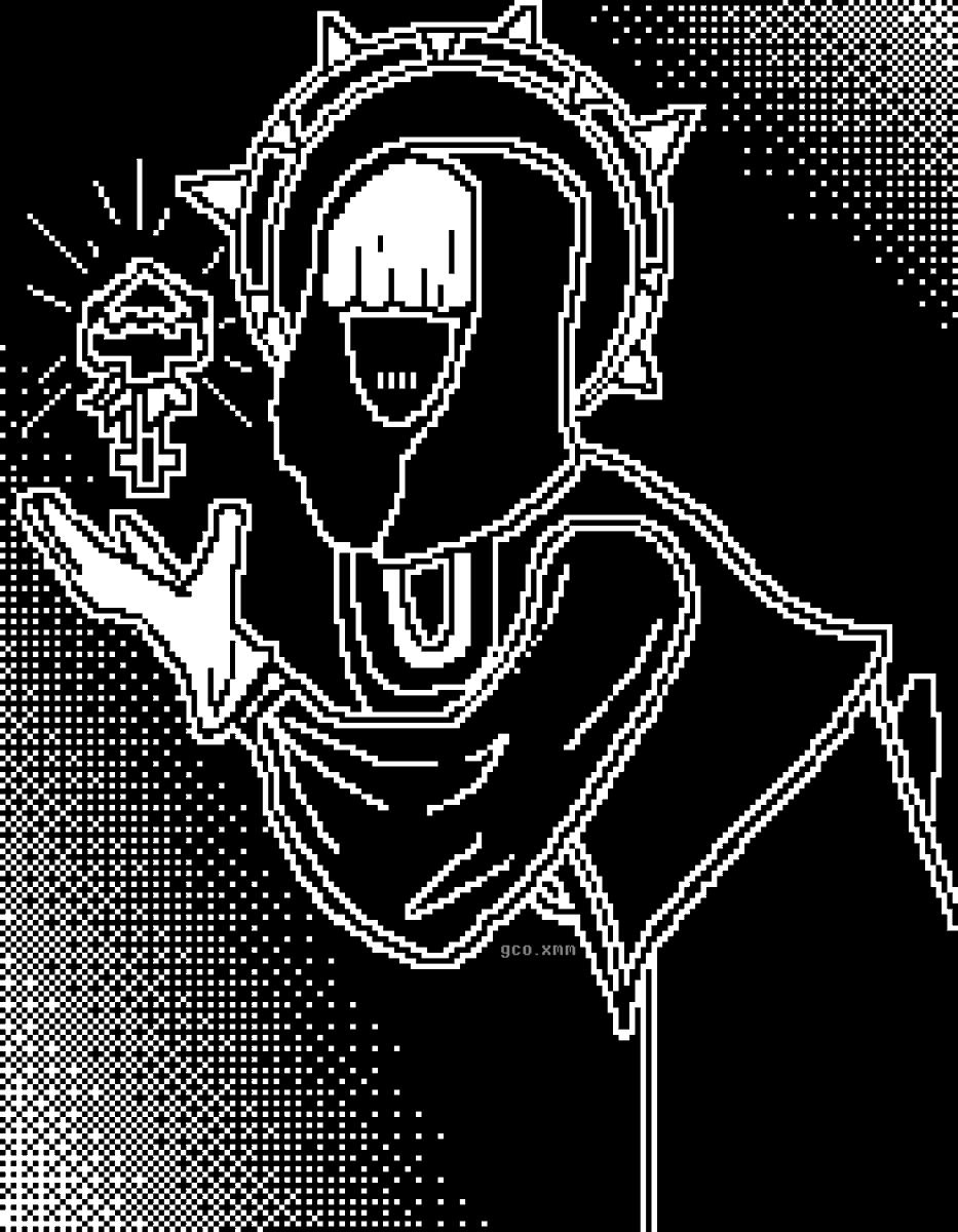 Another belated artfight piece of the oracle who belongs to not_elipk (on tumblr)

[ #pixelart #1bit #digitalart ]
