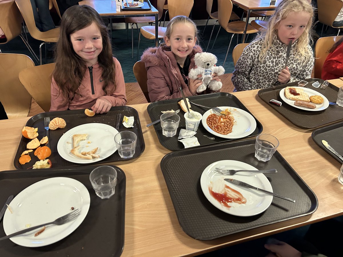 Final day breakfast.