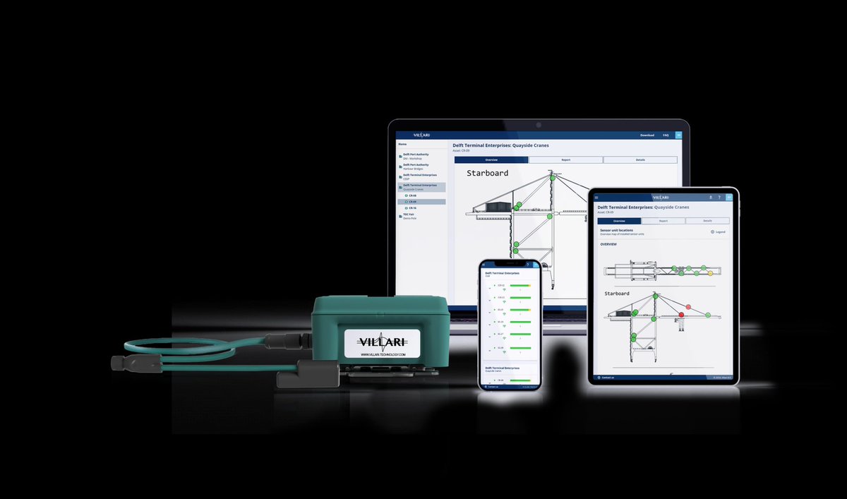 WorldCargoNews's tweet image. 🔎 Wireless monitoring of #crane structures: tinyurl.com/a6n8dy7y 
@MISTRASGroup 
#PortEquipment #CargoHandling #WorldCargoNews
