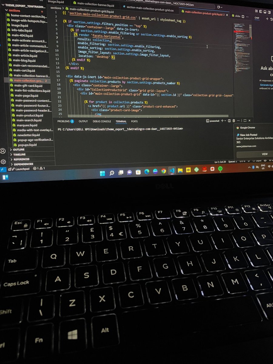 Daniel93356687's tweet image. another code, another hustle.
same dream — better version. 💻🔥

#WebDev #CodingLife #BuildInPublic