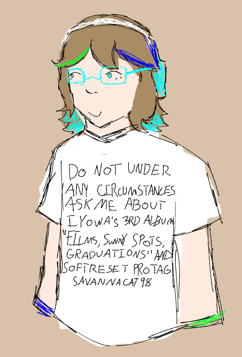 patchworkmirage's tweet image. drawing i made of my sona