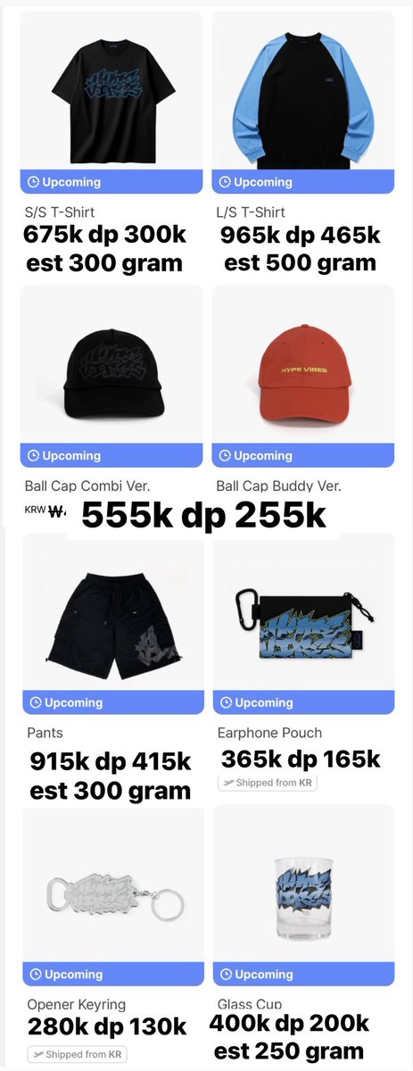 #wts barangkali ada yg mau ikutan jajan merch cxm bisa langsung dm admin ya