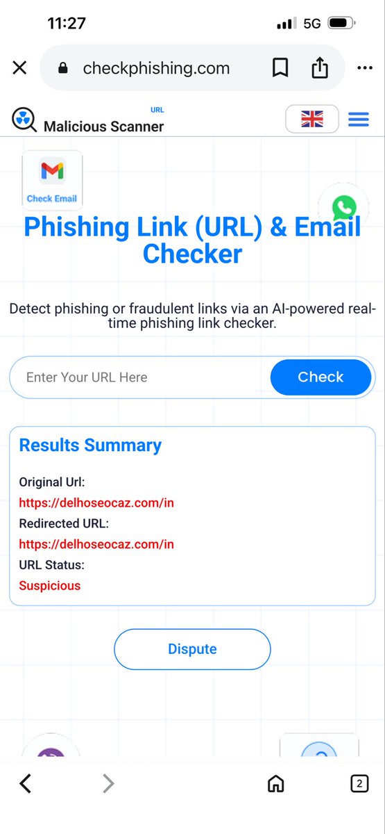 VivekTripathiSP's tweet image. Never Click Such Link.