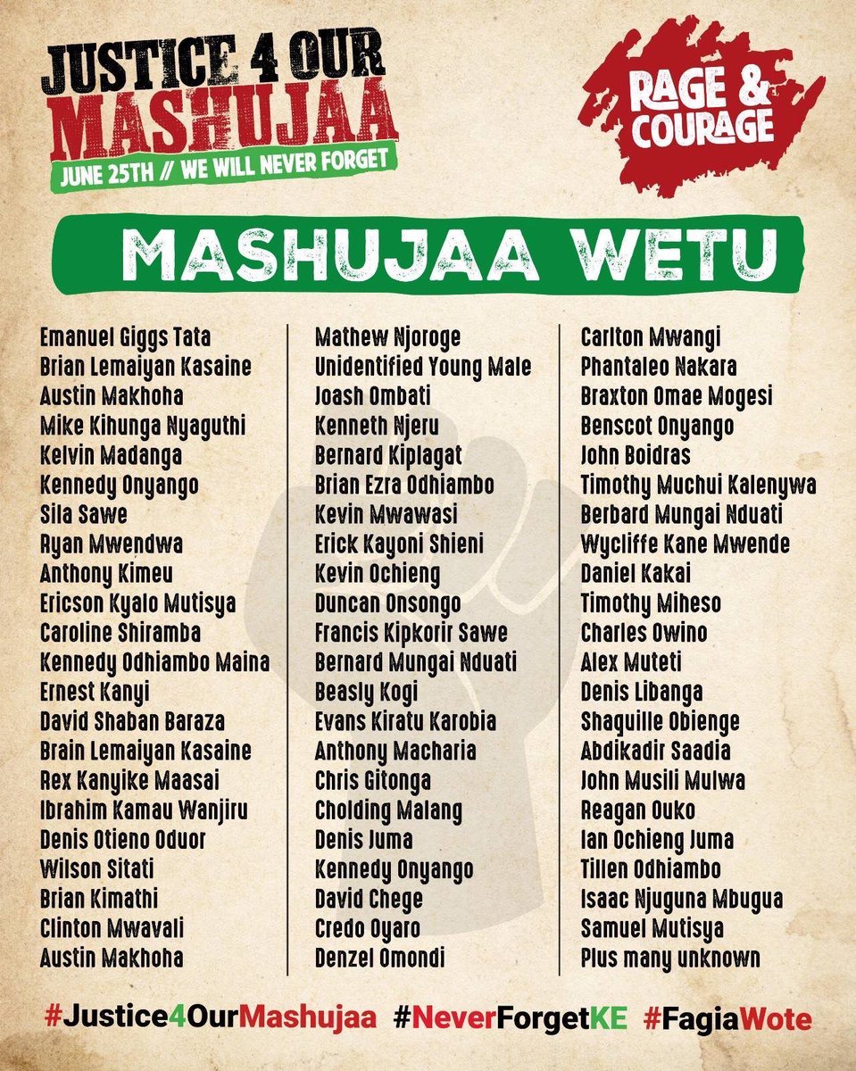 What a good time to celebrate its 5 days to mashujaa and conman has kicked the bucket.

Our comrades ,our mashujaa,rest in peace .
We still have ruto,nature itamtoa tu kama bile imetoa raila.