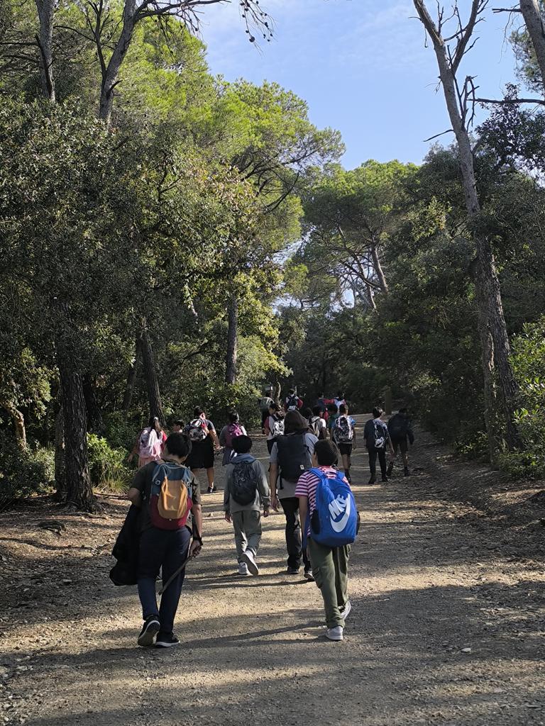 vedrunaangels's tweet image. Passejada a la font de la Budellera a Collserola. Dia de natura i convivència. #3rcicle #sortides #intensament #escolacompetent