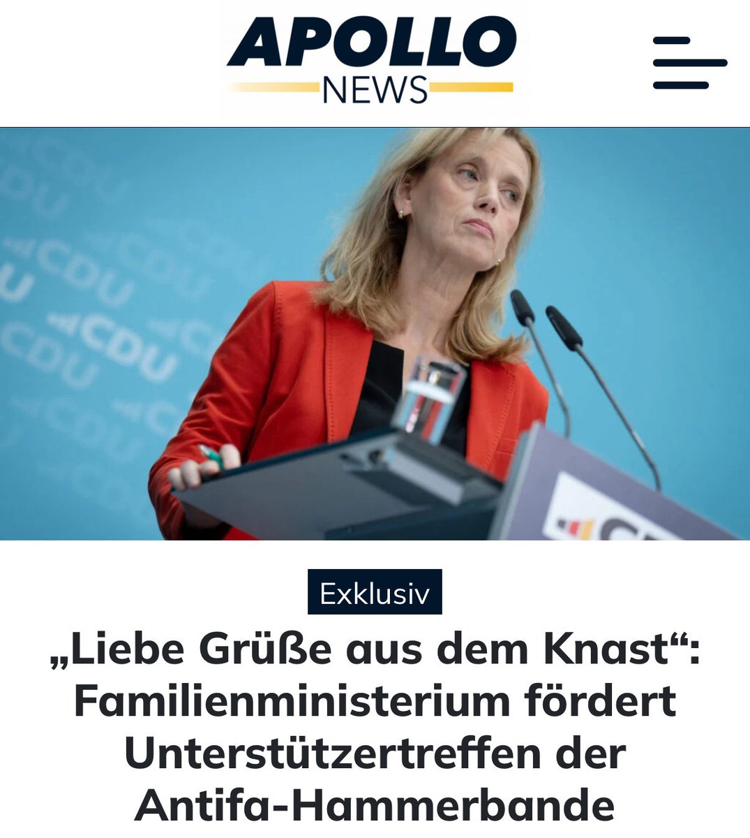 Das Familienministerium fördert Unterstützertreffen der linksterroristischen Hammerbande in Jena - und windet sich auf Anfrage vor einer Erklärung. Bei diesen Veranstaltungen werden schwere Gewalttäter heroisiert und offen zelebriert.

apollo-news.net/liebe-gruesse-…