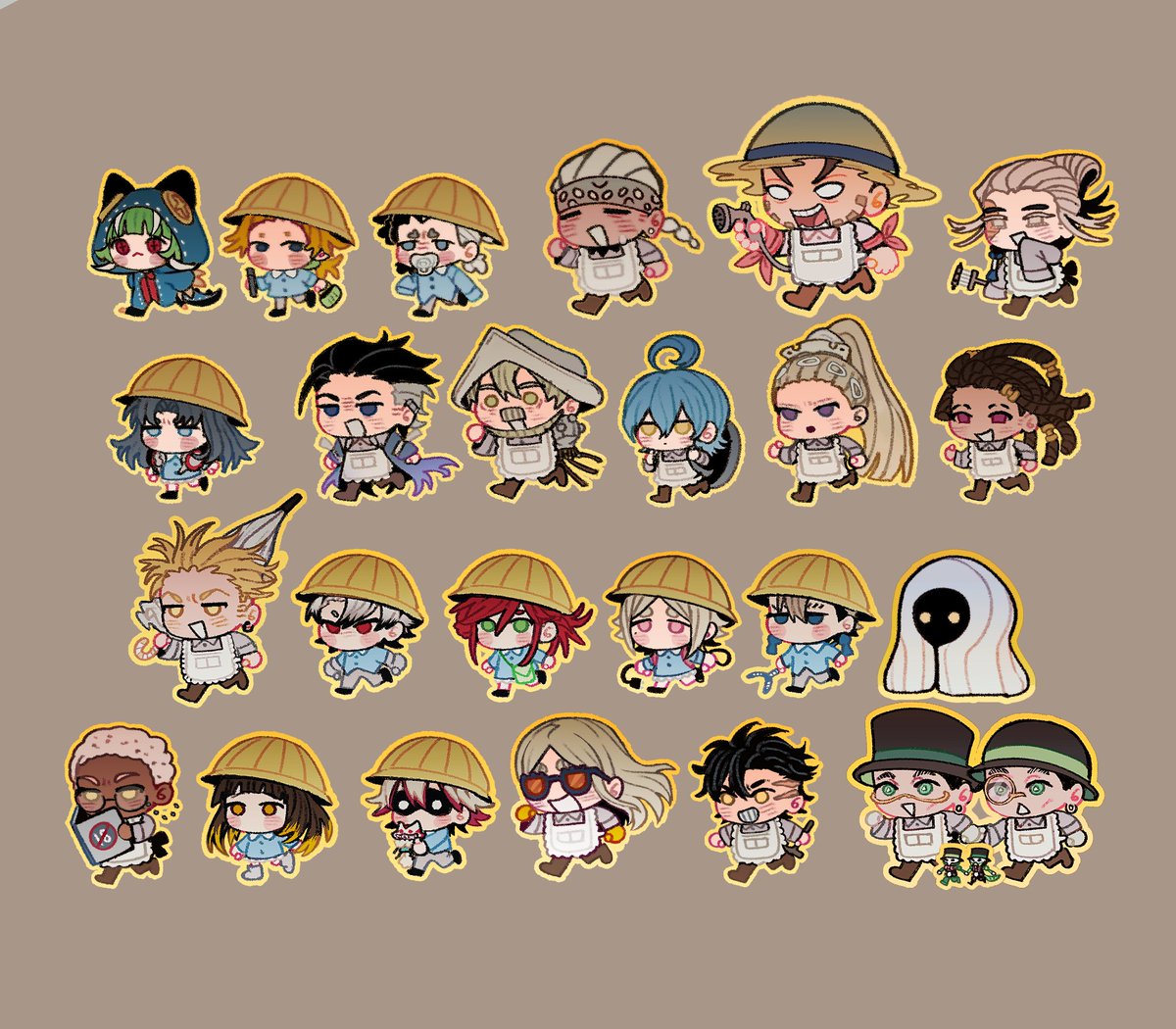 More updates when new characters pop up