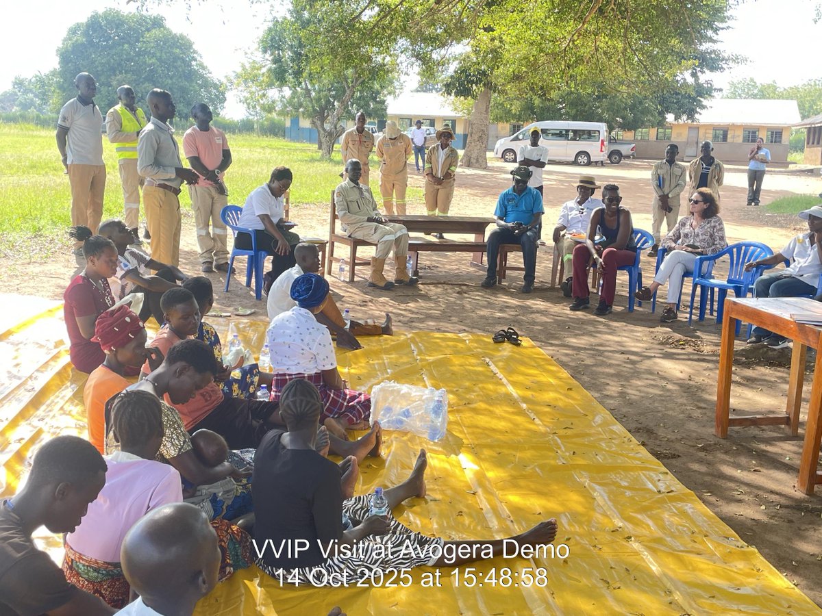 CIDIUganda's tweet photo. Yesterday, A VVIP delegation from France, led by @TotalEnergiesUG  SP Director, @jmuballe  visited CIDI’s #CAIProject demo farm at #Avogera P/S,#Buliisa — appreciating the impact and hearing firsthand how communities are transforming their #livelihoods.
#Tilenga https://t.co/4IEaJRLDRy