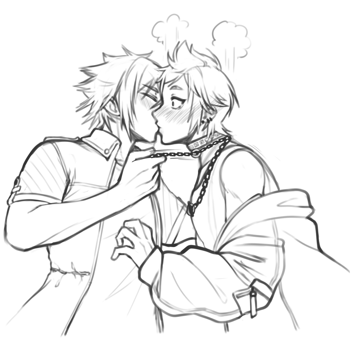 CoconutBiko's tweet photo. Yeah I think Noctis likes the new outfit #Promptis https://t.co/bRIA6tEzrH