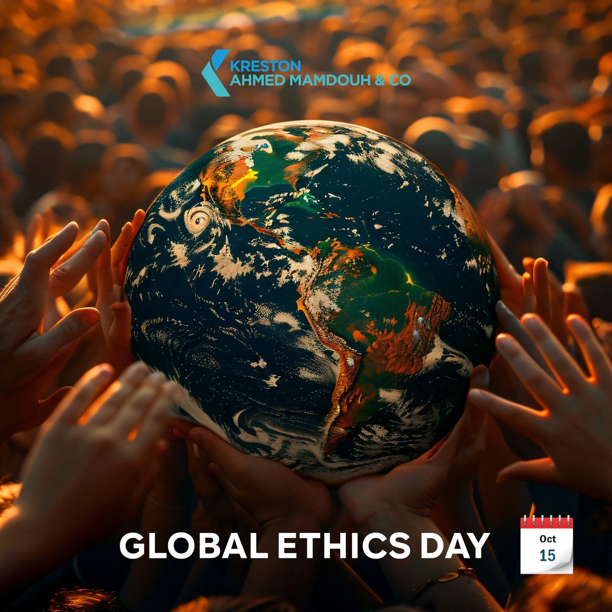 Global Ethics Day

#KrestonGlobal #KrestonEgypt #KnowingYou #KrestonWay #AhmedMamdouh #Egypt #MiddleEast #Cairo #Audit #GlobalEthicsDay2025