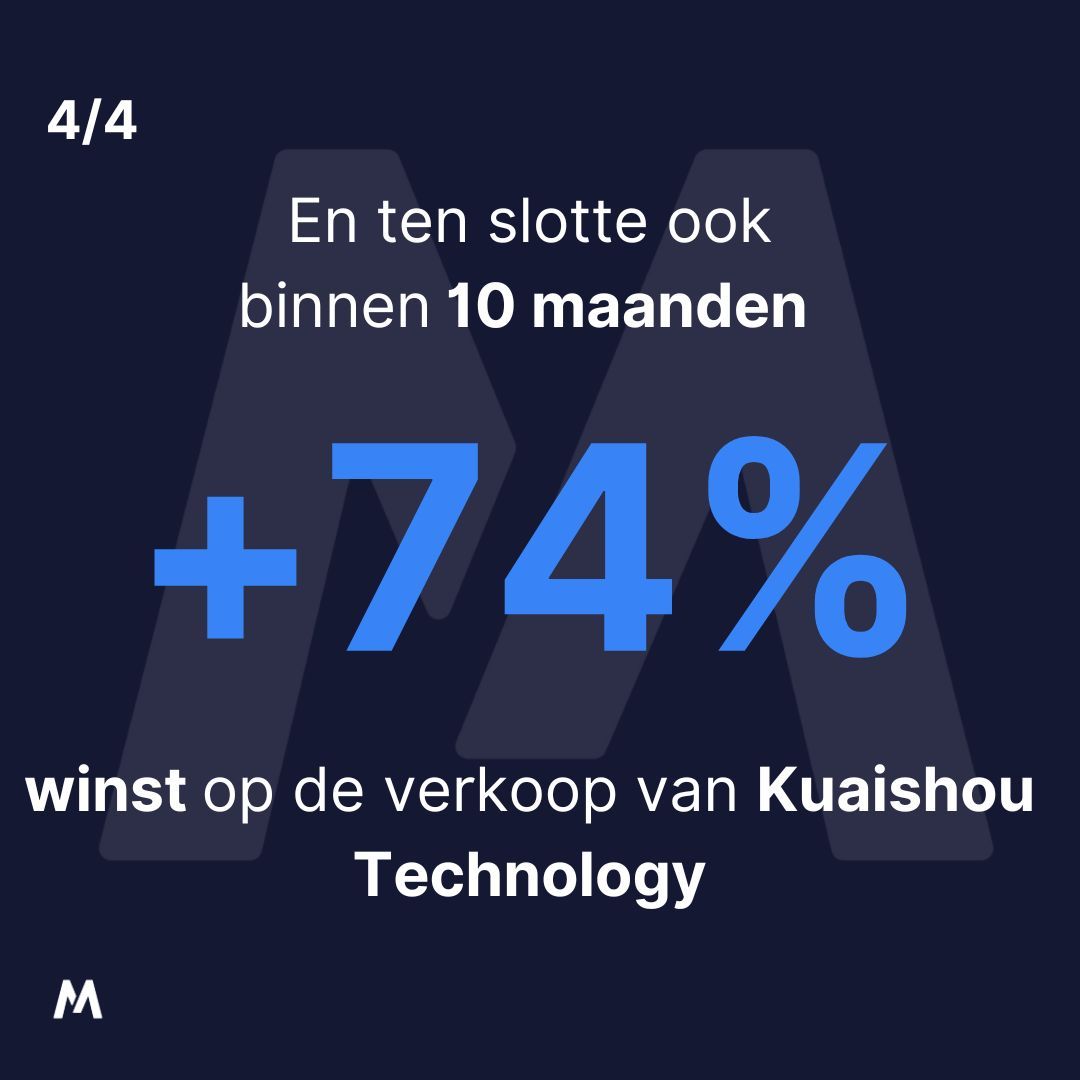 We verkochten onze Chinese aandelen met gemiddeld +31% winst in 10 maanden.

We stapten in toen pessimisme troef was — en stappen nu uit nu geopolitieke spanningen weer oplaaien.

Soms is de slimste zet niet méér risico nemen, maar winst veiligstellen.

Proficiat aan de abonnees!
