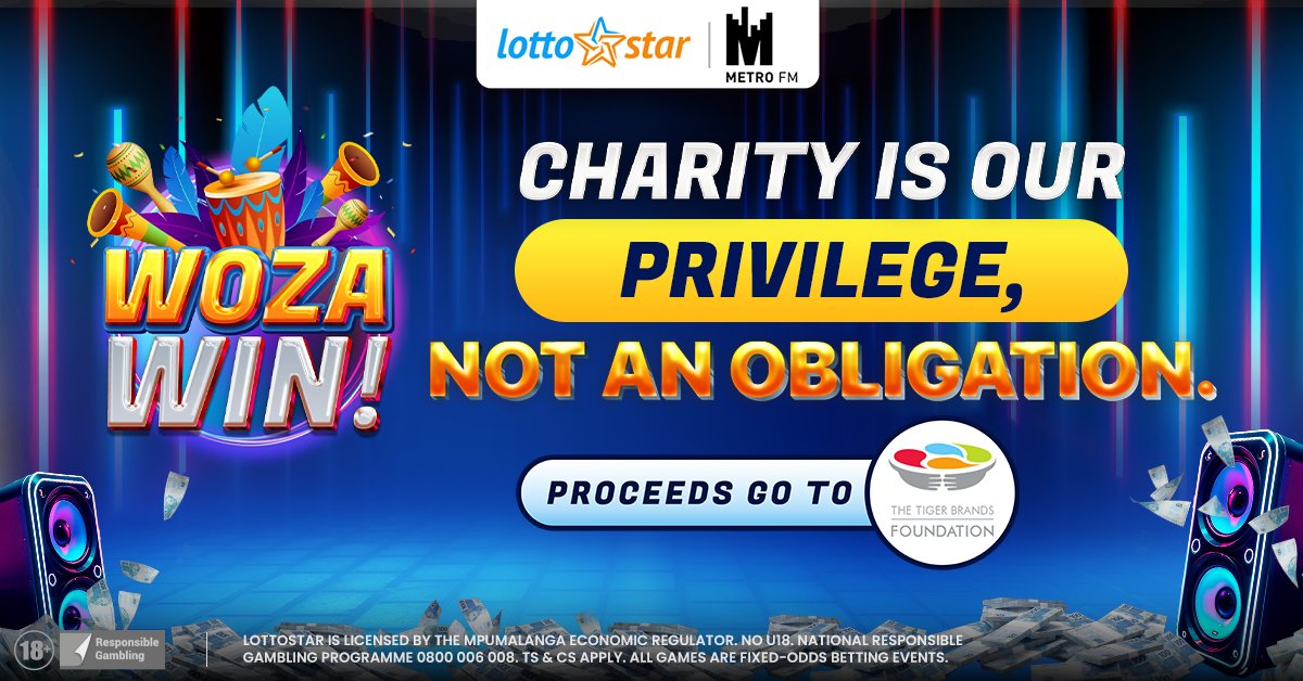 Winning feels even better when it gives back. 🤲🩵
With our Woza Win competition, you will be raising funds for <a href="/TigerBrands_F/">Tigerbrandfoundation</a>, supporting vulnerable school children through nutrition and education. 📚
Read how your wins will be changing lives: bit.ly/3Ws3Zbf