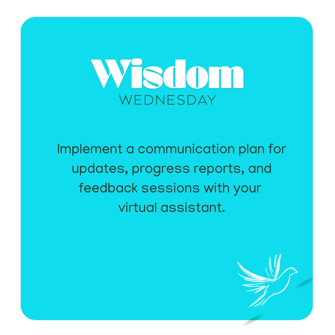 Swift_Start's tweet image. Communication is key for success! Develop a plan with your VA. 📞 #CommunicationPlan #Feedback #ProgressReports
