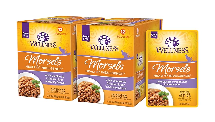 I just received Wellness Healthy Indulgence Morsels Grain-Free Wet Cat Food, Made with Natural Ingredients, Proteins, Complete and Balanced Meal, 3 oz Pouches (Chicken &amp; Salmon, 24 Pack) - Chic from Anonymous via Throne. Thank you! throne.com/inkfae #Wishlist #Throne